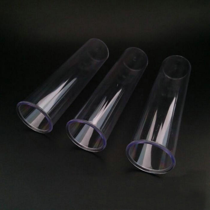 20pcs/set 30x115mm Flat BottomTransparent Lab Empty Plastic Test Tube With Cork Stoppers Laboratory School Educational Supplies