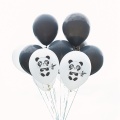 12inch Cute Panda Balloons Baby Shower Balloon Cartoon Wedding Decoration Birthday Party Supplies Panda Air Balls 10pcs