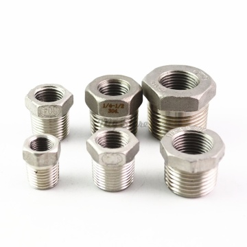 304 stainless steel make up Adapter fitting pipe fittings 1/4'' 1/2'' DN8 DN10 DN15 DN20