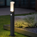 Motion Sensor 10W LED Garden Lawn Lamp Modern Waterproof IP65 Aluminum Pillar Light Outdoor Courtyard villa landscape light