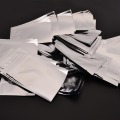 100pcs Silver Aluminum Foil Mylar Bags Vacuum Sealer Zipper Food Saver Bag Storage Pouches For Kitchen Tools