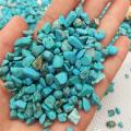 100g Turquoise Gravel Natural And Mineral Stones Healing Crystals Ore Specimen Reiki Chakras Decoration Witchcraft Supplies