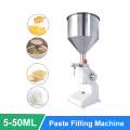 A03 Manual Quantitative Cream Liquid Filling Machine 5~50ml Cream Shampoo Cosmetic Liquid Cream Oil Filling
