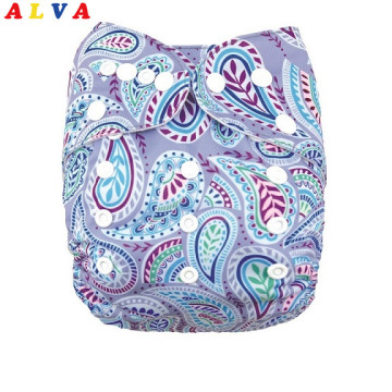 ALVA Baby Environmental friendly Baby Diaper with 1pc Microfiber Insert H034