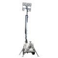 Portable Diesel Generator Mast LED Mobile Light Tower