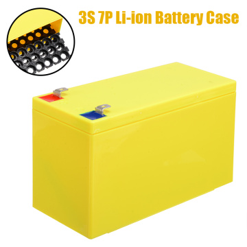 For 18650 Powerwall Batteries Pack DIY 12V 3 Series 7 Parallel Lithium Battery Case and Holder Special Plastic Box