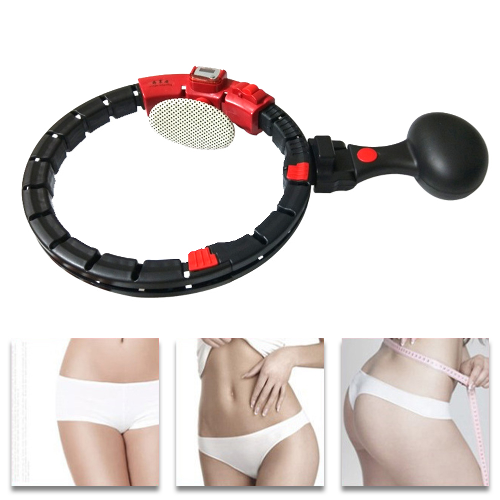 Sport Hoop Automatic Counting ABS Weight Loss Burning Fat Adjustable Health Care Fitness Detachable Workouts Tightening Waist