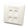 86 Type 1/2/4 Ports Computer Socket Panel Cable Interface Outlet RJ45 Network Module Wall Plate information Computer Faceplate