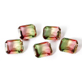 3.2-3.5ct Real Rectangle Loose Gemstones 9x11MM Tourmaline Stones Fashion Jewelry Accessories Stones For Gifts decoration 10pcs