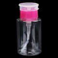 Nail Art Equipment 160ml Empty Pump Dispenser Liquid Gel Polish Remover Clean Bottle For Nail Art