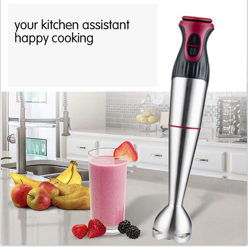 hb-778 Superior Quality Multi-Purpose Ice Crushing Hand Held Stick Blender 4 Blades Immersion Hand Blender5