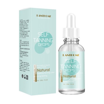 LANTHOME Natural Tanning Oil Long Lasting No Trace Beauty Oil 30ml Without UV Damage Self Tanning Drops Sun Cream Self Tanners