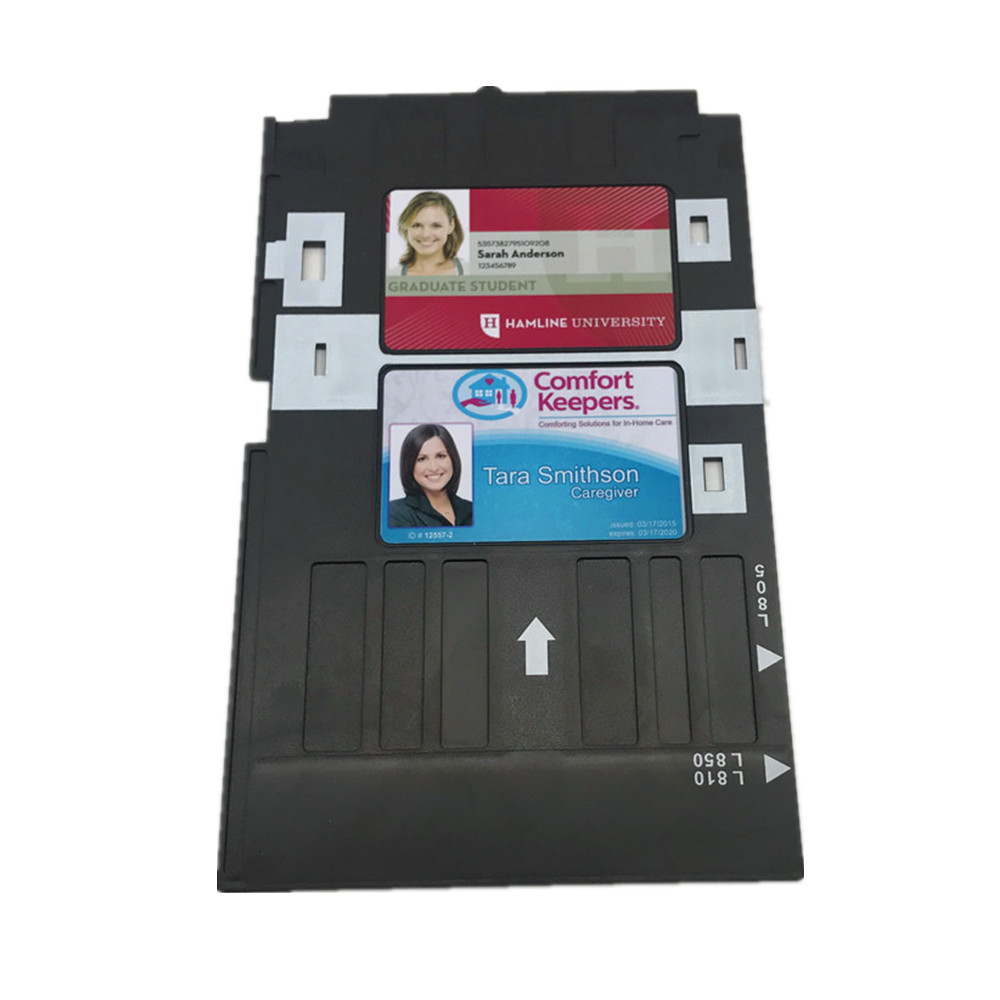 PVC ID Card Tray Plastic Card Printing Tray for Epson R260 R265 R270 R280 R290 R380 R390 RX680 T50 T60 A50 P50 L800 L801 R330