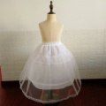 Flower Girl Petticoats Short Children Skirt 50-55CM Length Baby Kids White Underskirt Crinoline Children's petticoat Accessories