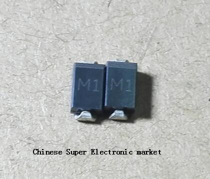 100PCS M2 1N4002 DIODE SMD 1A 100V Rectifier Diode
