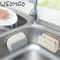 WSOMIGO Hollow Sink Suction Sponges Holder Rack Kitchen Gadgets Multifunction Bathroom Supplies Kitchen Accessorie Cozinha-S