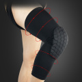 Hex Padded Basketball Knee Pad Anti Slip Compression Leg Sleeve Guard Kneepad Sport Crashproof Protection Honeycomb Leg Warmers