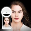 USB charge LED Selfie Ring Light for Phones Supplementary Lighting Selfie Enhancing Fill Light for Mirror Dressing lamp