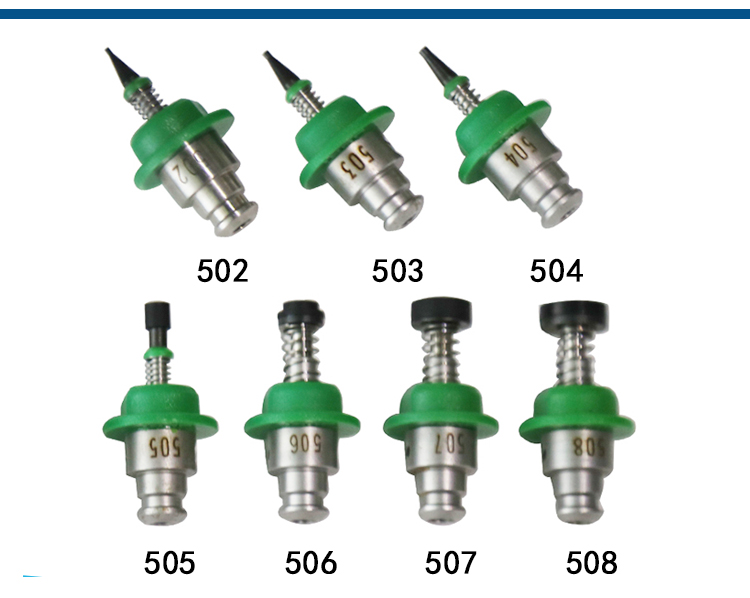 11kinds factory direct sale smt Juki series nozzle JUKI nozzle core 500,501,502,503,504,505,506,507,508,510 ,511 juki nozzle