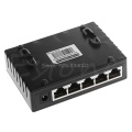 DC 5V 5 port RJ-45 10/100/1000 Gigabit Ethernet Network Switch Auto-MDI/MDIX Hub X6HA