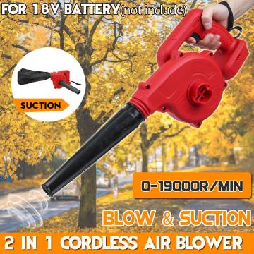 1PC Cordless Electric Air Blower Vacuum Cleannig Blower Leaf Computer Dust Collector Power Tool For Makita 18V Li-ion Battery