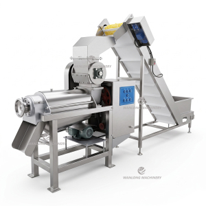 Continuous Screw Juice Extractor Machine