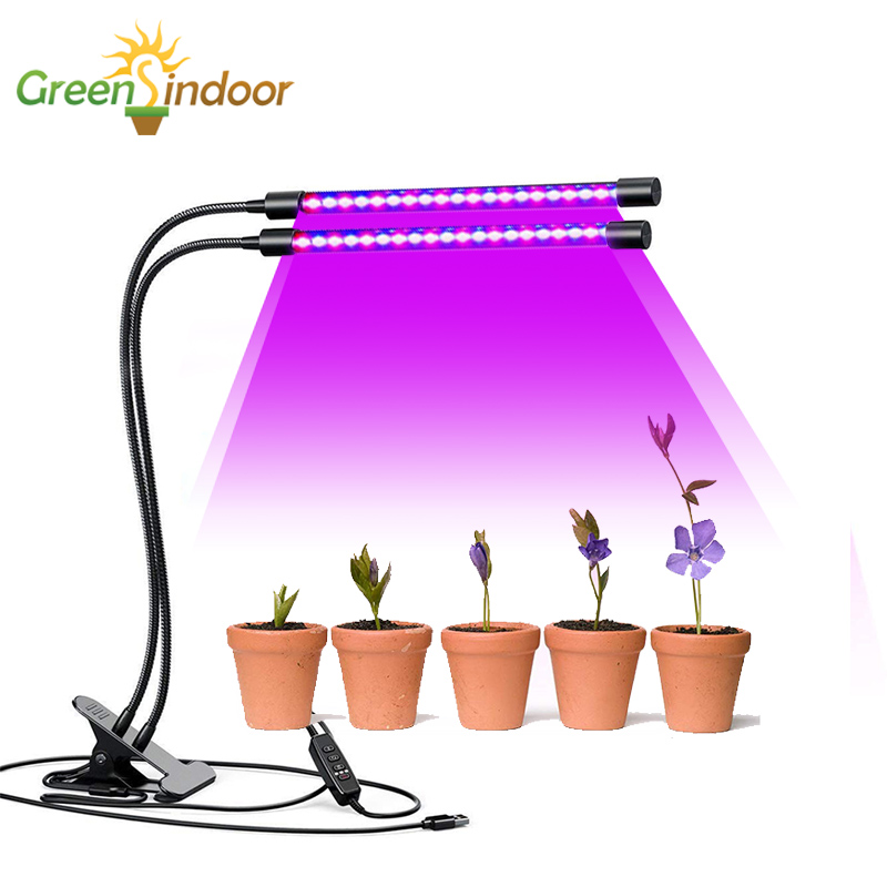 Led Grow Light Phyto Lamp 9W 18W 27W USB Timer For Plants Full Spectrum Garden Flowers Indoor Seed Seedlings Growing Flowering