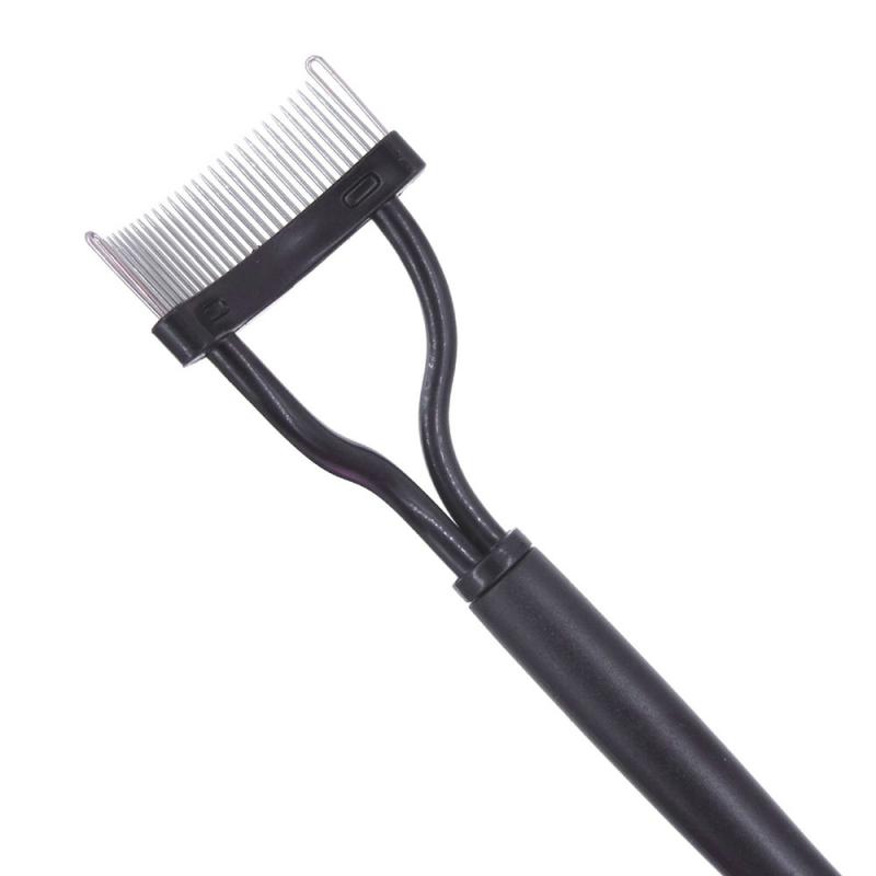 Eyelash Comb Separator Mascara Curl Metal Brush Makeup Tools AR1