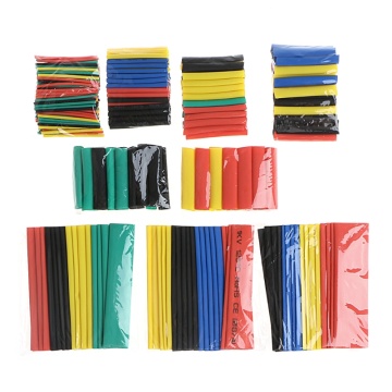 328 Pcs 2:1 Polyolefin Heat Shrink Tubing Tube Cable Sleeve Wrap Wire Set 8 Size Insulation Materials Elements