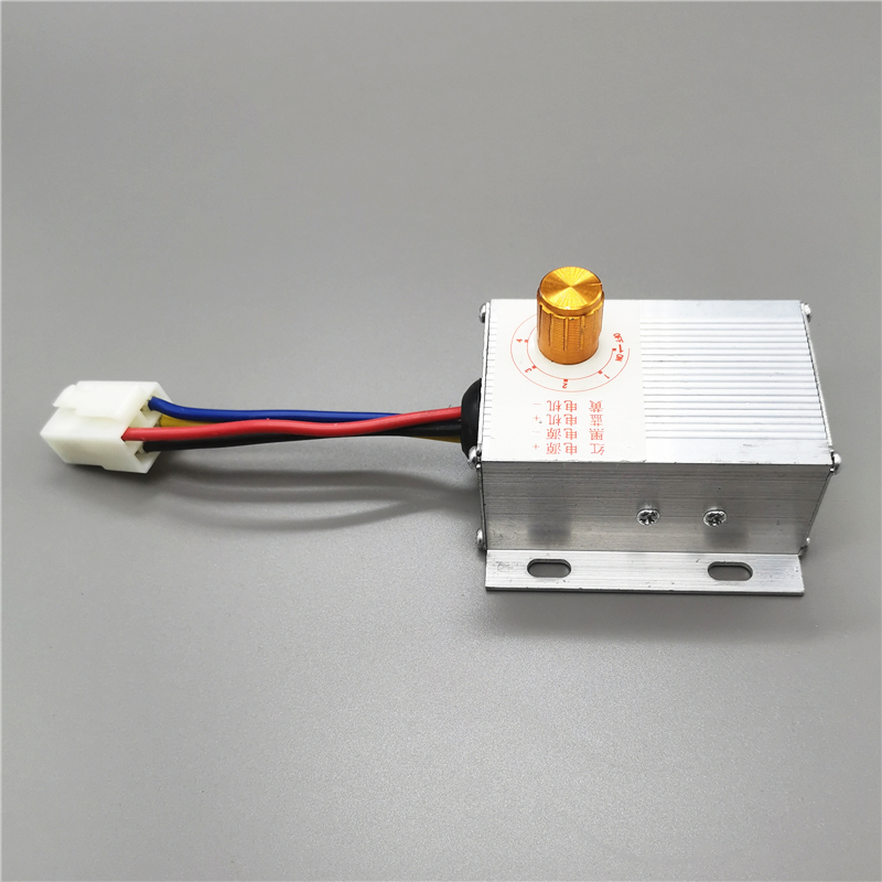 DC brush motor positioning switch modified electric balance scooter fertilizer spreader speed controller 12V 250W