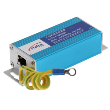 Gigabit Ethernet Surge Protector - RJ45 Protection Device - LAN Network Thunder Arrestor - 1000 Mbps