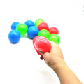 4pcs Luminous Sticky Wall Ball Toys Sticky Wall Ball Suction Wall Luminous Toy Ball Children Adult Decompression Wall Ball Toy