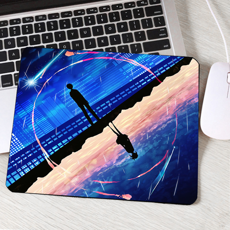Mairuige Animation Product Small Mini Size Computer Mousepad Anime Style Your Name Kimi No Na Wa Pattern Printed Diy Tablemat