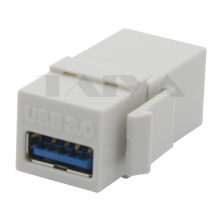 keystone USB 3.0 USB connector with white color