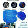 Large Size Gel Elastic Cushion Honeycomb Gel Car Sofa Seat Cushion Home Office Cushion for health Care pain multifunctional Pad