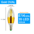 Gold Oval 35LED