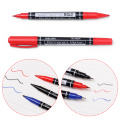 1pcs Environmental Pen Paint Marker Pen dual tip 0.5/1mm marker pens art supplies for drawing
