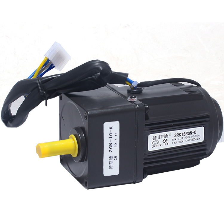 15W 220V AC Geared Motor 3RK15RGN-C Speed Control / Variable Speed Motor Reversible Motor+ Governor