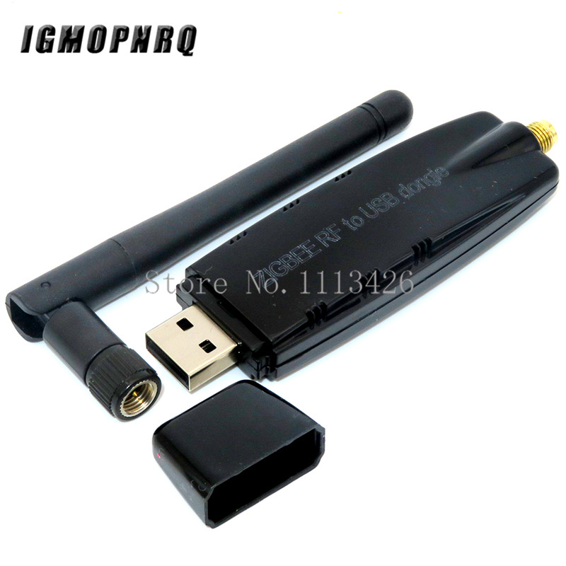 RF TO USB (CC2530 CC2591) RF switch USB transparent serial data transmission equipment