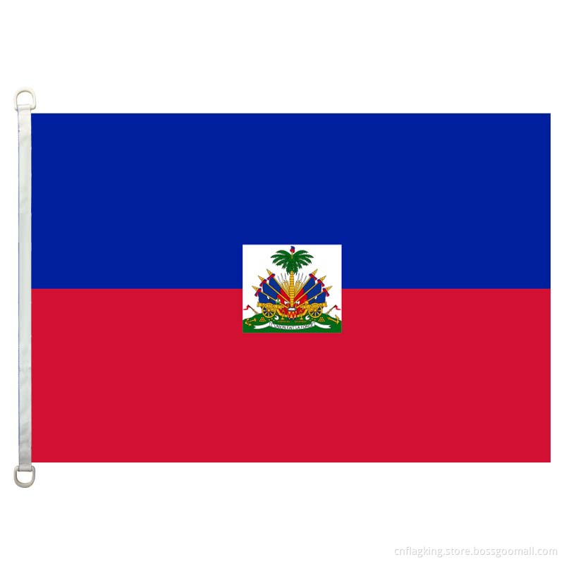 Haiti national flag 90*150cm 100% polyster