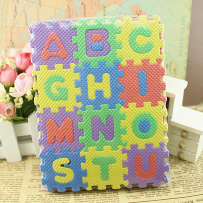 2020 NEW HOT SALES 36 pcs Baby Kids Alphanumeric Educational Infant Child Toy Gift