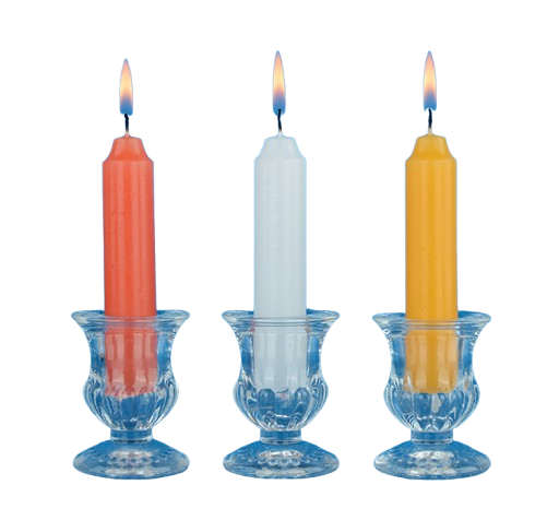color taper candle (3)
