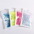 10g Irregular Shell Paper Paillettes Glitter Mix High Flash Crystal Sequins Colorful Flakes For 3D DIY Nail Art Decoration