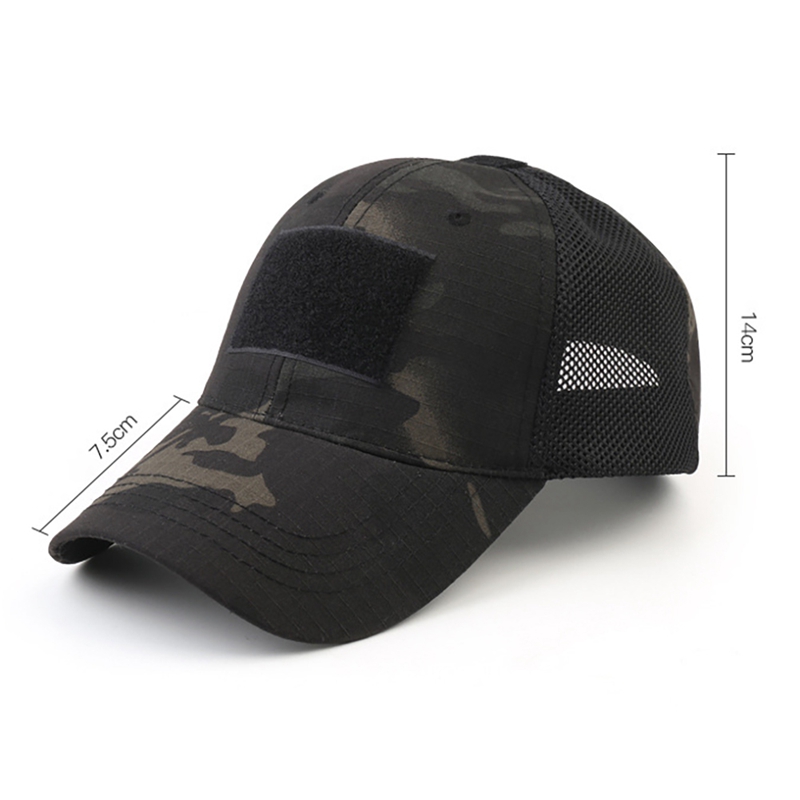 Hunting Mesh Cap Tactical Army Hat Sport Snapback Adjustable Military Baseball Caps Camouflage Hat Simplicity Army Sports Cap