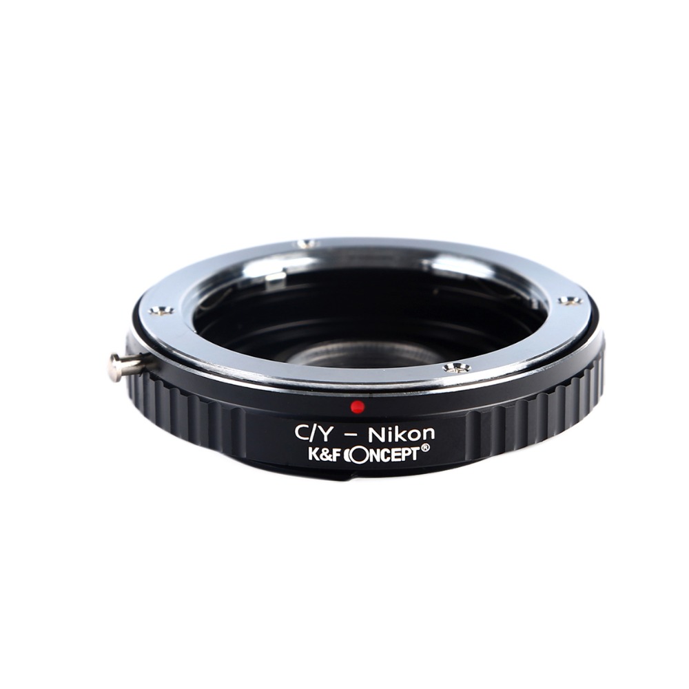 K&F CONCEPT for C/Y- NIKON Camera Lens Mount Adapter Ring for Contax or Yashica Lens to for Nikon AI Camera Body free shipping