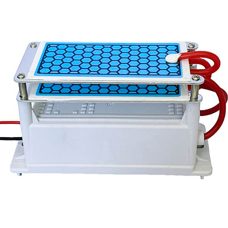 Ozone Generator 220V Ozonio Gerador Double Integrated Long Life Ceramic Plate ozonIzator air Water Cleaner Air Purifier