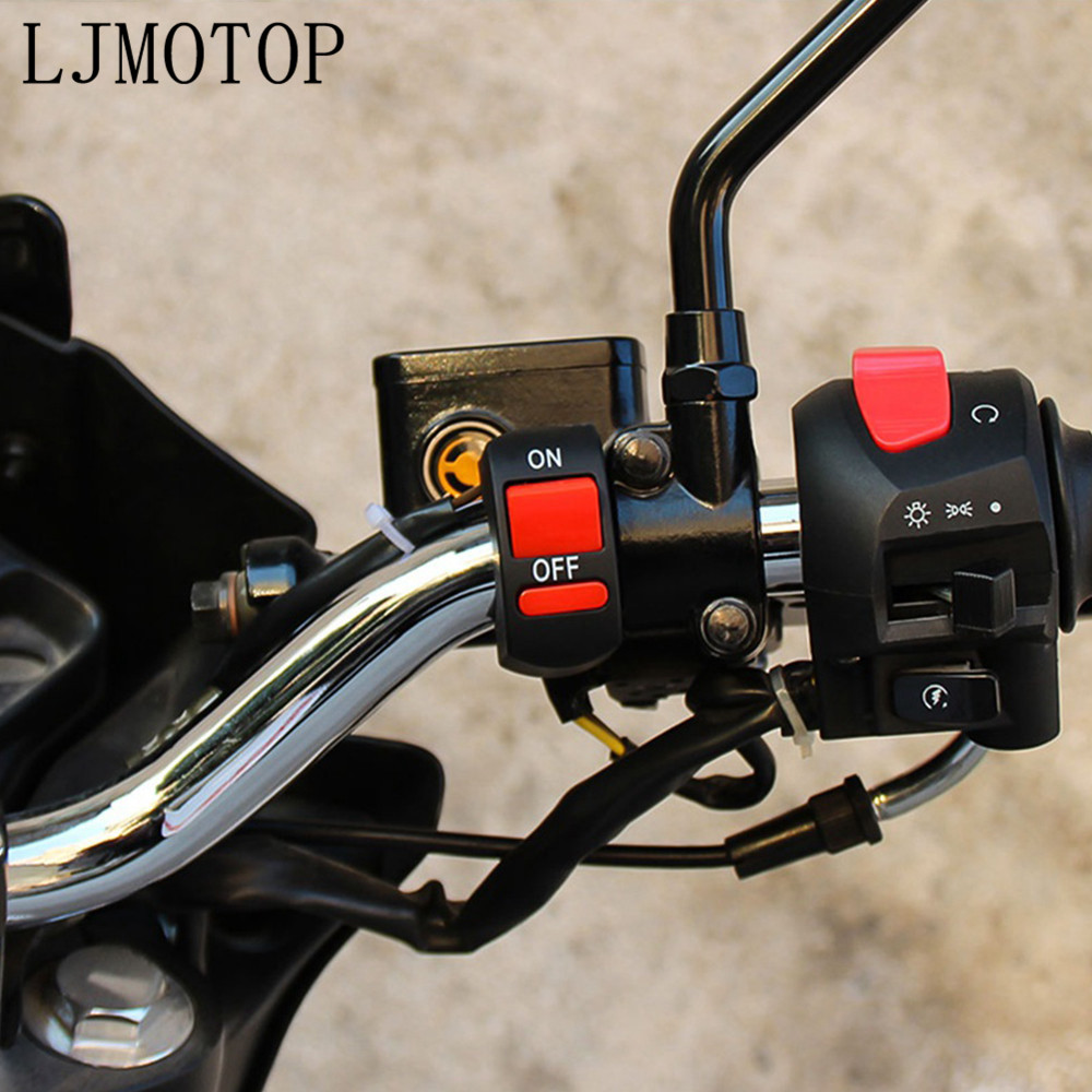 Universal Motorcycle Switches Connector Handlebar Switches ON/OFF Button For KTM 530 525 500 450 400 300 250 200 125 exc 450XC-W