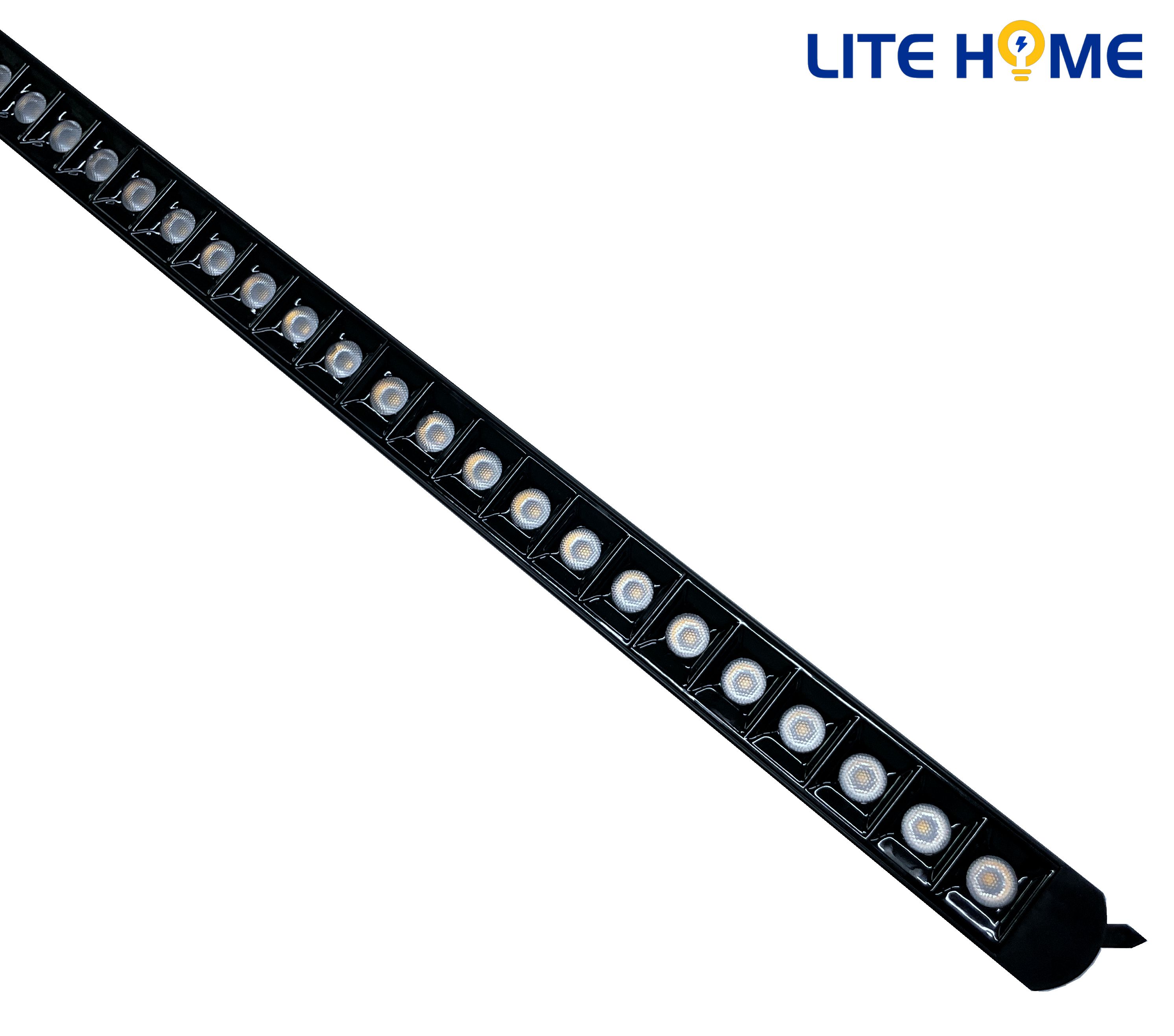 Low glare linear light