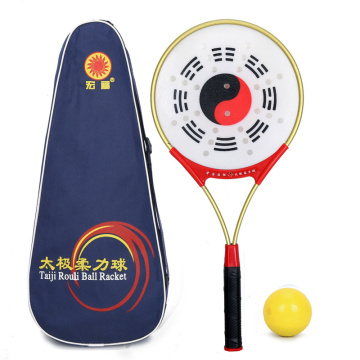 2 rackets+2 balls+1 bag Chinese Kongfu Chinese Wushu Martial Arts Taiji Rouli Ball Sports Tai Chi Racket Set
