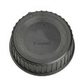 F Mount Rear Lens Cap Cover + Camera Front Body Cap For N-ikon F DSLR and AI Lens Replace BF-1B LF-4